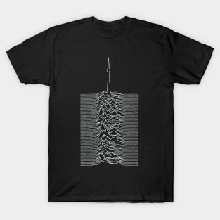 Joy Division Unknown Pleasures x CN Tower T-Shirt